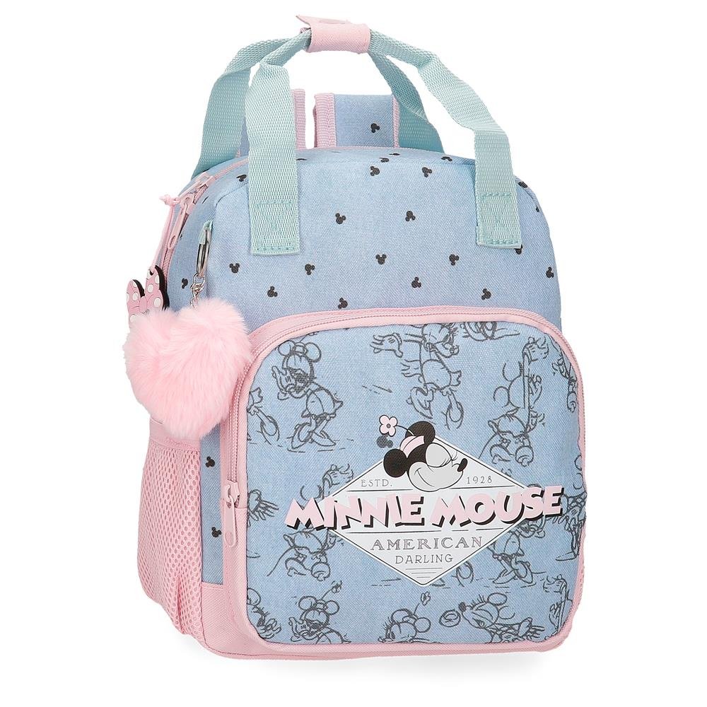 MOCHILA 28CM. MINNIE MOUSE AMERICAN DARLING