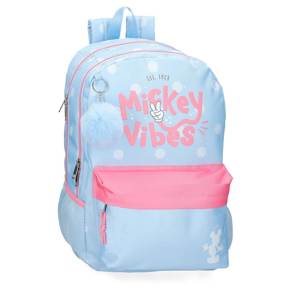 MOCHILA 44CM. 2C. MICKEY VIBES