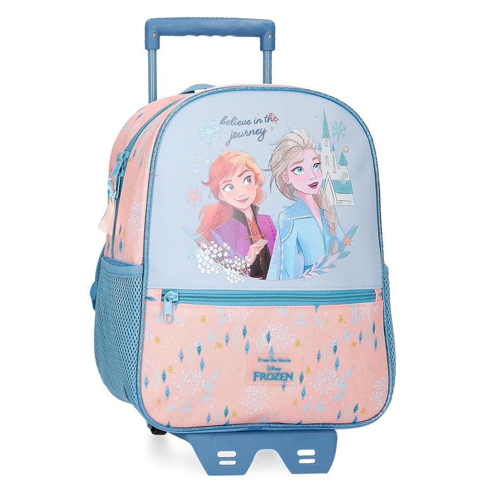 MOCHILA ADAP 33CM. C/CARRO FROZEN BELIEVE IN THE JOURNEY