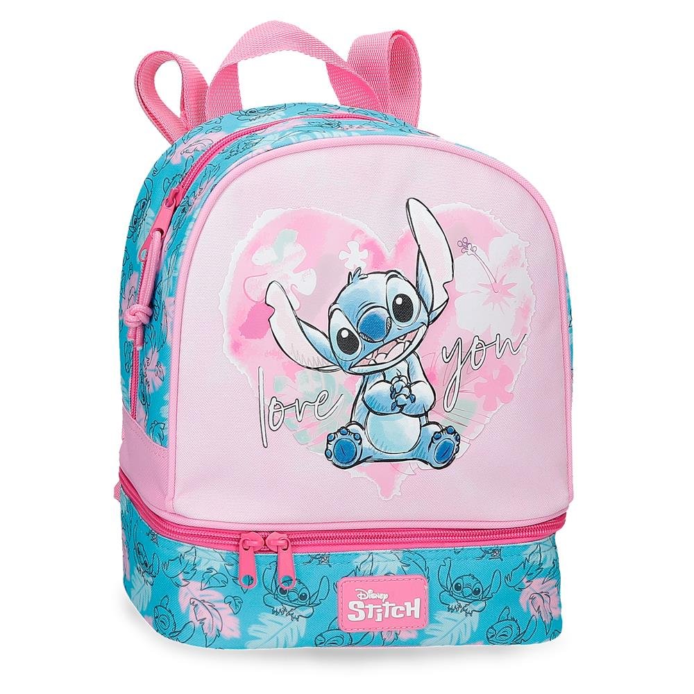 MOCHILA PORTAMERIENDA 28CM. HEART STITCH