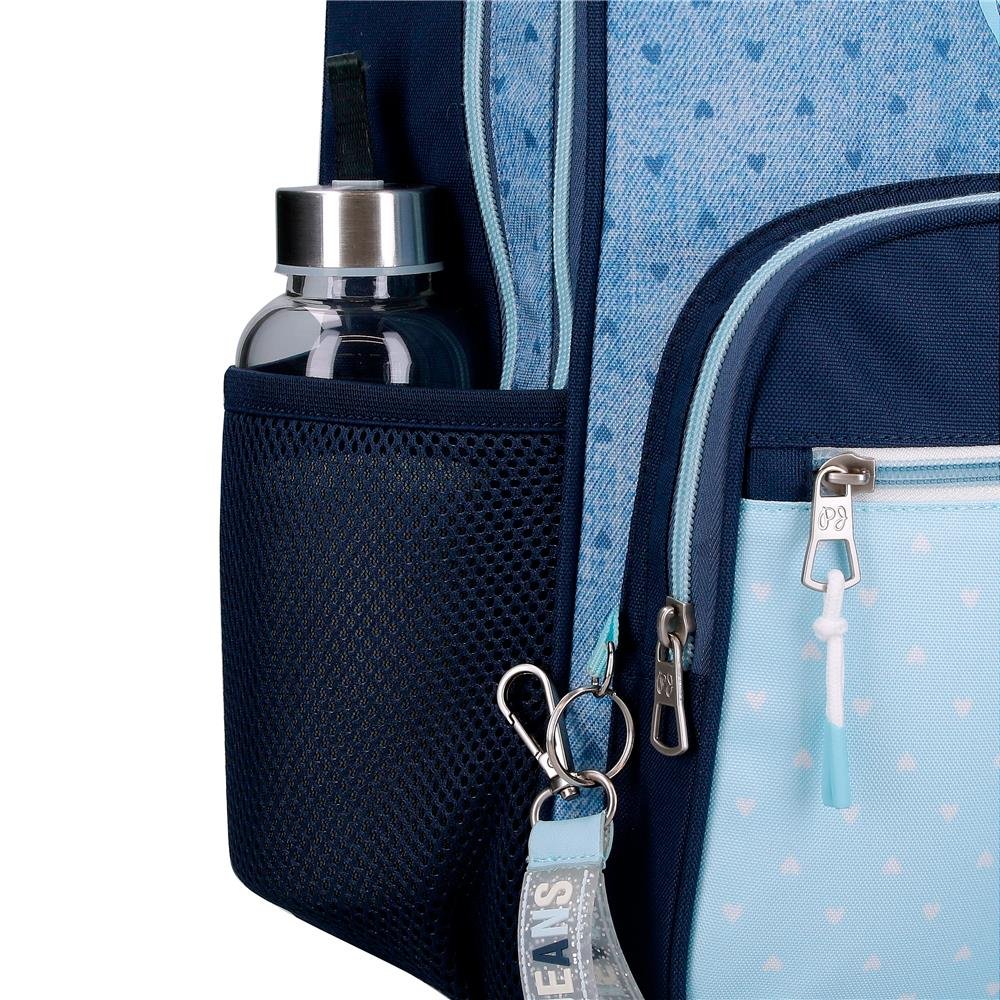 MOCHILA COMPACT 2R PJL NONI DENIM AZUL CLARO – Image 6