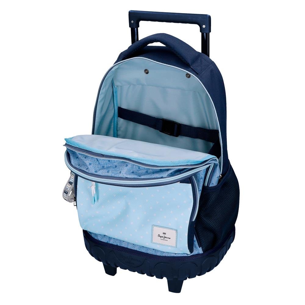 MOCHILA COMPACT 2R PJL NONI DENIM AZUL CLARO – Image 4