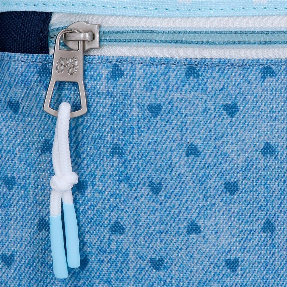 MOCHILA COMPACT 2R PJL NONI DENIM AZUL CLARO – Image 9