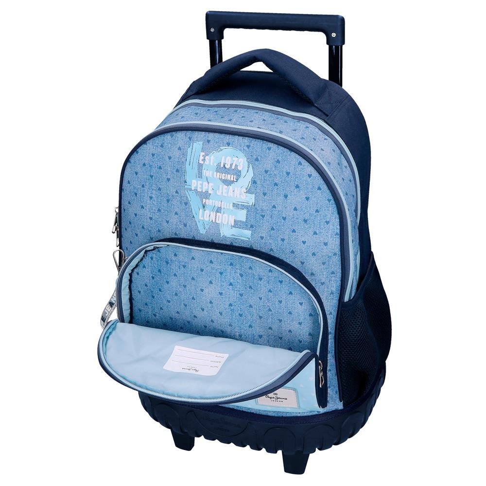 MOCHILA COMPACT 2R PJL NONI DENIM AZUL CLARO – Image 5