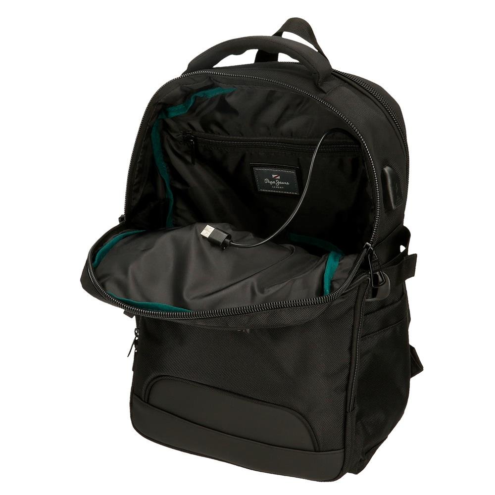 MOCHILA ADAP. CON PORTAORD. Y TABLET PJL BROMLEY 24 NEGRO – Image 6