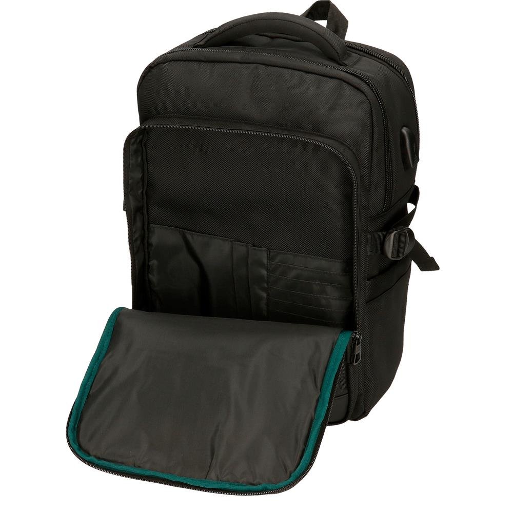 MOCHILA ADAP. CON PORTAORD. Y TABLET PJL BROMLEY 24 NEGRO – Image 7