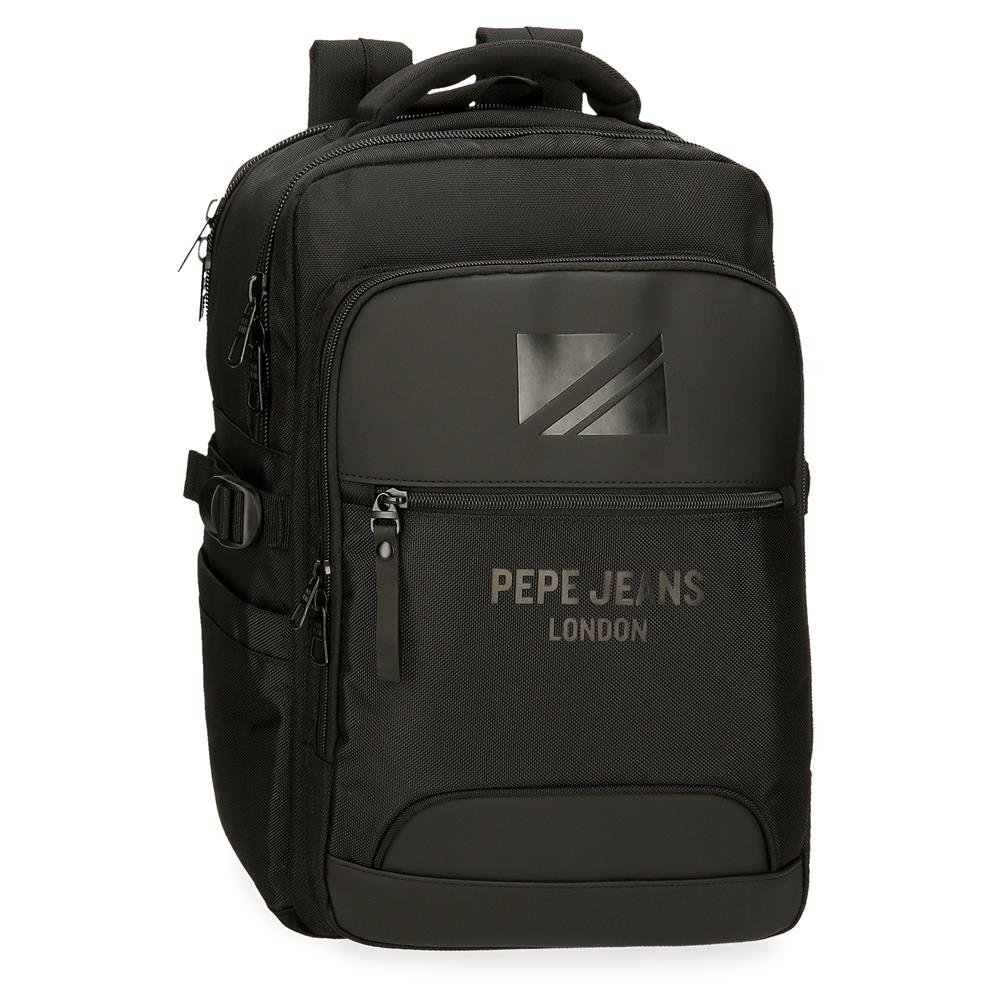 MOCHILA ADAP. CON PORTAORD. Y TABLET PJL BROMLEY 24 NEGRO