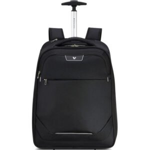 41621601-01 Joy Cabin Backpack Trolley Nero Black Cabin Size Unisex Laptop and Briefcase 42 Lt