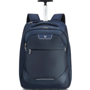 41621623-23 Joy Trolley Dark Blue Cabin Size Unisex Laptop and Briefcase 42 Lt