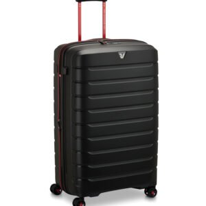 41818181-81 Trolley Grande B-Flying Move 4R Nero Fumo Black Suitcase