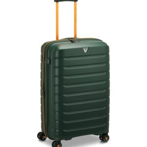 41818247-47 Trolley Medio 4R B-Flying Move Verde Mimetico Green Suitcase 68 cm
