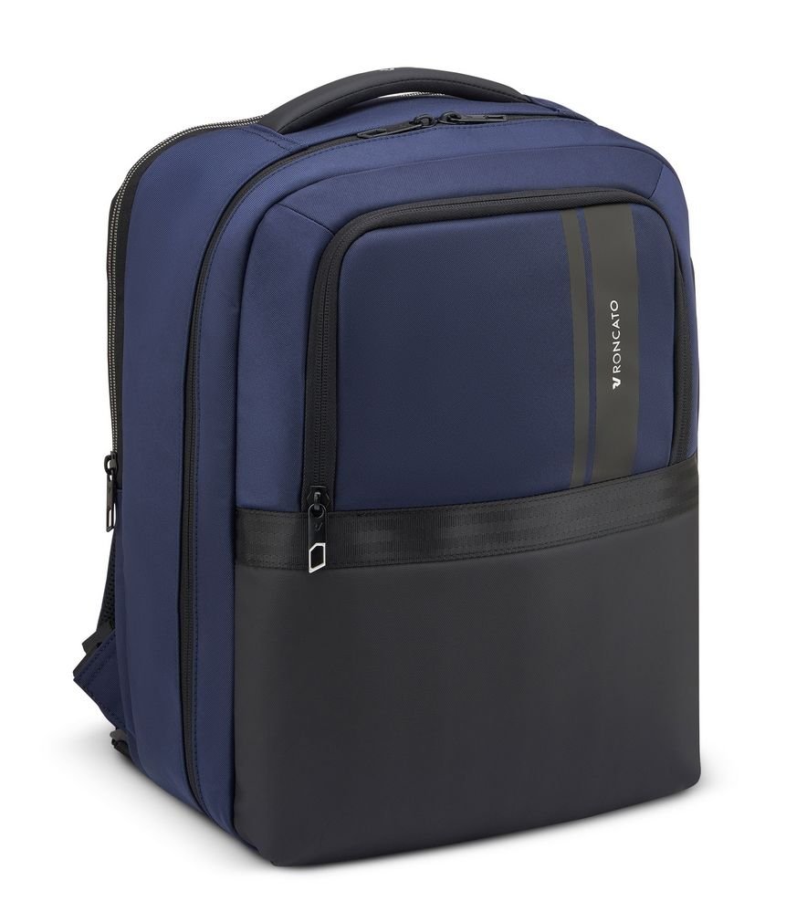 Cabin backpack 40x20x30 Roncato Metropolitan travel 4464 Dark Blue