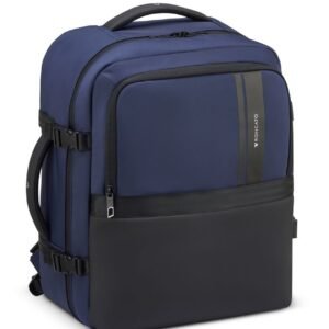 Cabin backpack 45x36x20 Roncato Metropolitan travel 4465 Dark Blue