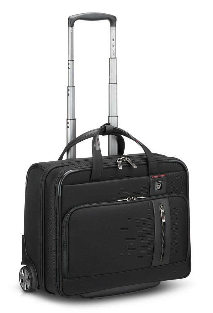 Rolling Tote 15,6" Roncato Cambridge 3816 Black