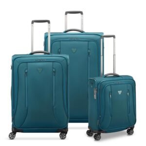 Set 3 Spinners Roncato City 3.0 Bottle Green